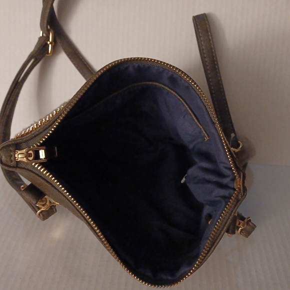 4/$60 Faux-fur/Faux-leather Purse With Rhinestone Decor - Picture 5 of 7